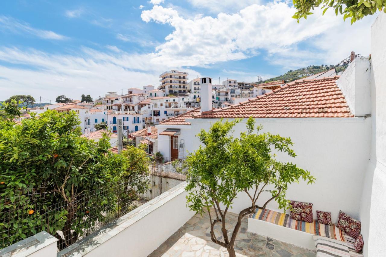 Chiarina'S Spiti Villa Skopelos stad Exteriör bild